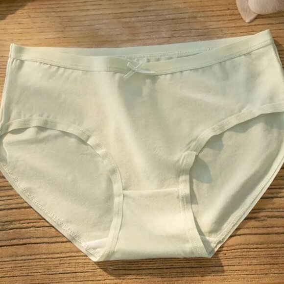 5-Pack Mid-Rise Pastel Color Cotton Underwear Hipster Panties Multi-color Briefs - Picture 5 of 16